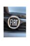 Fiat Doblo / Fiorino Logo Set Black Fi̇at Logo Steering Wheel Louver Trunk Rigging - 4