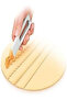 Delicia Pastry Wheel – 4 Interchangeable Cutters, Assorted, 21 x 7 x 1.3 cm - 4