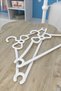 Children's Clothes Hanger 18 Pieces Baby Hanger with Bow Baby Kids Clothes Hanger - 2