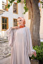Turquoise Dress 8008 Beige - 3