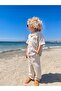 Pocket Embroidered Shirt Pants Linen Boy's Set