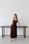 Women's Square Neck Thick Strap Design Dress