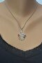 7 Chakra Stone Necklace with Snake Motif 236-C3