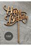 Birthdays / Wooden Cake Ornaments