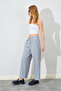 Kermersiz Double Pleated Polyviscon Trousers - Gray |   Ek100661687 - 6