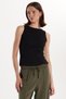 Women's Modal Fabric Slim Fit Slim Fit Elastic Waist Lace up Khaki Trousers - 4