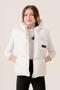 Girl's Hooded Pocket Lined Seasonal Puffer Vest - 6