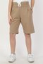 Girl's Summer Combed Cotton Sports Capri with Pockets - 3
