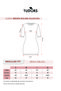 Women's Regular Fit Short Sleeve Stretch Fabric Pocket Crew Neck Ecru Dress - 6