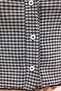 Black Petite Square Polo Neck Fitted Stretchy Knitted Blouse Twoss25Bz00566 - 6