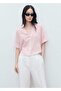 Striped semi-transparent shirt