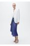 Belted Striped Midi Skirt - 2