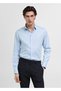 Slim fit pamuklu gömlek