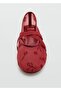 Ballerinas with Cross Straps and Flower Embroidery - 3