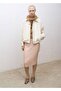 Crystal Appliqued Midi Skirt - 4
