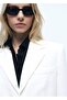 Straight Cut Button Blazer Jacket - 8