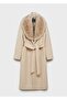 Wool Coat with Detachable Collar - 3
