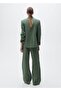Straight cut linen trousers - 4