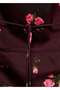 Bluză cu draperii florale - 6