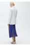 Belted Striped Midi Skirt - 4
