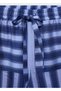 Two-Tone Striped Woven Lyocell Pants - 5