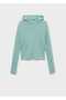 Fur Look Hooded Sweater - 3