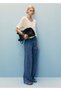 Buttoned Wideleg Jeans - 2