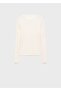 Round neck rib sweater - 3