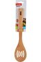 Wooden Slotted Spoon | Durable Tools Perfect for Nonstick Pan and Cookware | Brown - PR51173 - 2