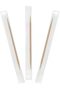 Disposable Bamboo Tooth Picks Individually Wrapped, Sturdy Double Sided 1000 Pieces
