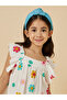 Floral Print Frill Sleeve Top and Pants Set - 4