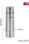 DC1767 750ml/25Oz Stainless Steel Vacuum Water Bottle – Insulated Flask Bottle - Thermos F - 6