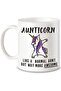 Classic Mugs Coffee Cup with Funny Aunticorn Design - 2