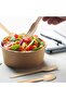 Eco-Friendly 140mm Wooden Disposable Forks [50 Pack] - 3