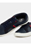 Color Block Low Top Lace-Up Sneakers with Twin Stripe Detail - 3