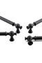 Furniture Metal Handle Kitchen Drawer Cupboard Cabinet Door Handles Handle Handle 192 mm Black 192 cm - 3