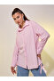 Solid Oversized Spread Collar Shirt