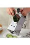 4 Sides Large Size Stainless Steel Grater Metal Handle Grater - 2