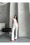 Women's Top and Bottom Set Stylish Button Detail Premium Vest Pants Two-Piece Suit - 6