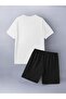 Unisex Hismercies Design Printed Tshirt Shorts Set - 2