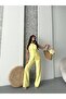 Women's Top and Bottom Set Stylish Button Detail Premium Vest Pants Two-Piece Suit - 6