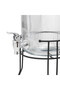 Beverage Dispenser 3.9LTR With Stand Glass - 6