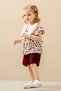 Baby Girl Summer Shorts Skirt Set with Short Socks as a Gift - 4