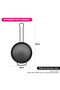 Strainer 18cm With Handle Steel - 3