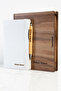 Thermo Leather Notebook & Mahogany Pen in Special Wooden Box