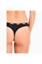 Womens String 3 Pack - Black - 7