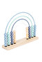 - Ruby Wooden Rainbow Abacus Counting Toys - A