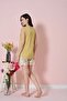 Anti-Pilling Fabric Summer Suspender Women's Shorts Set - 3
