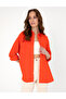 Pomegranate Flower Oversize Linen Blended Long Sleeve Shirt 50313128-Vr039