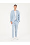 Light Blue Extra Slim Fit 100% Linen Suit 50288869-Vr003 - 4